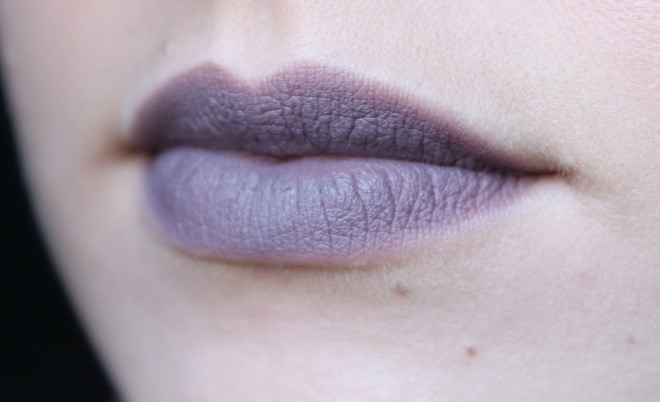 Серая мышь или Inglot Matte Lipstick 436 Black Swan Collection