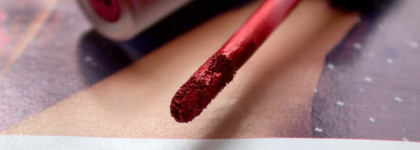 Lime Crime Metallic Velvetine Red Hot