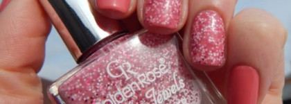 Сладкая парочка Rimmel London 60 Seconds 405 Rose Libertine и Golden Rose Jolly Jewels Nail Laquer № 109