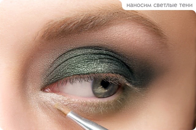 Tutorial. Green Smokey Eyes