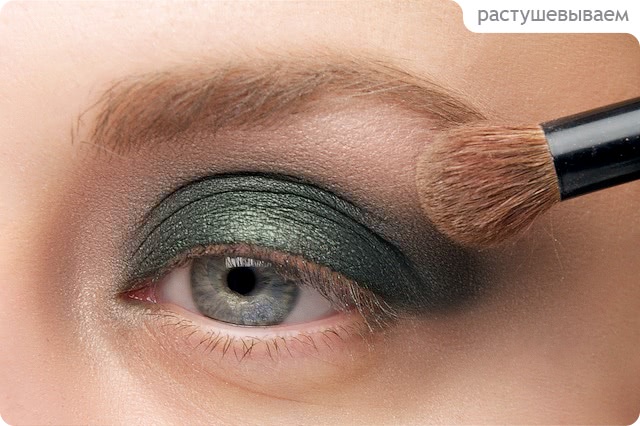 Tutorial. Green Smokey Eyes