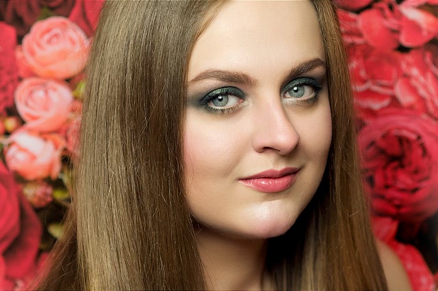 Tutorial. Green Smokey Eyes