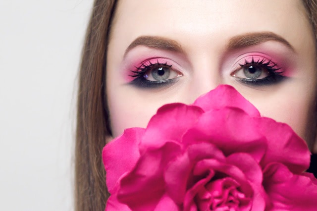 Tutorial. Japanese Pink On Eyes