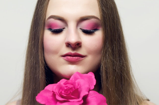 Tutorial. Japanese Pink On Eyes