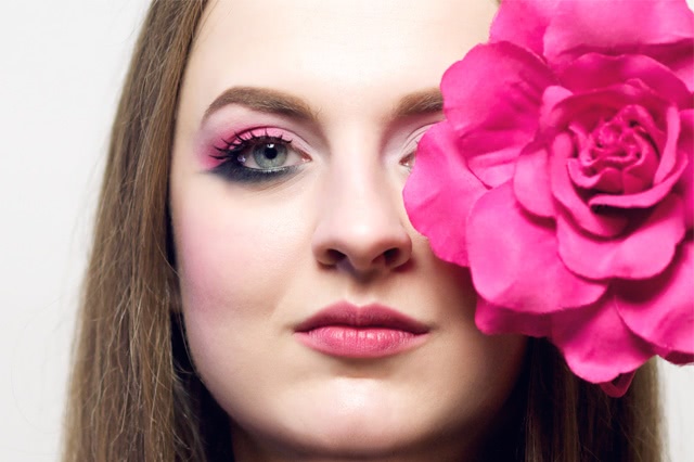Tutorial. Japanese Pink On Eyes