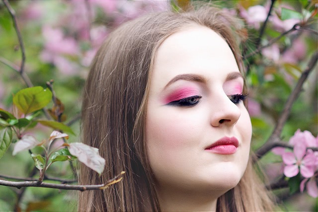 Tutorial. Japanese Pink On Eyes