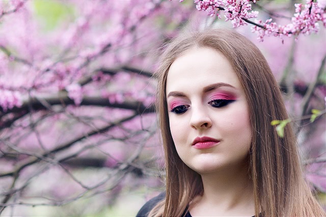 Tutorial. Japanese Pink On Eyes
