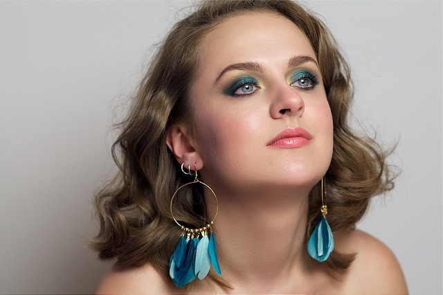 Tutorial. Turquoise Makeup