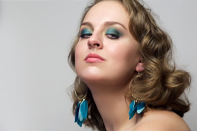 Tutorial. Turquoise Makeup