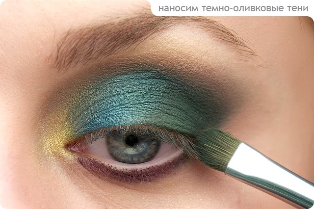 Tutorial. Turquoise Makeup