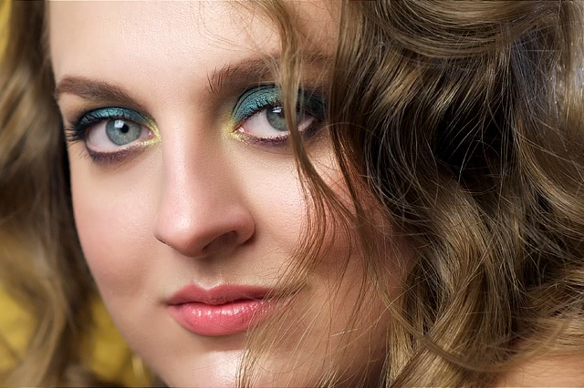 Tutorial. Turquoise Makeup