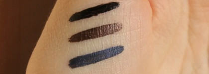 Жидкие подводки Lancome Artliner Precision Point EyeLiner #2 Brown and #3 Blue, Lancome Artliner 24h Bold Color Precision Eyeliner #01 Black diamond