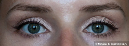 Lancome Ombre Hypnose Mono # P102 и YSL Moire Liquid Eyeliner # 06