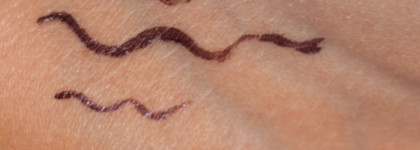 Lancome Ombre Hypnose Mono # P102 и YSL Moire Liquid Eyeliner # 06