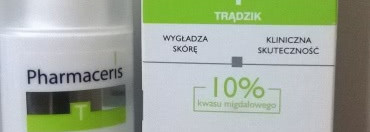 Pharmaceris T-series sebo-almond peel 10%. Exfoliating night cream with 10% mandelic acid grade II exfoliation