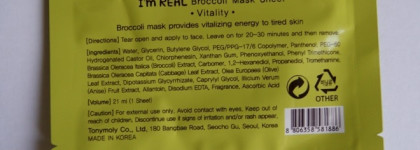 Знакомство с тканевыми масками для лица от Tony Moly