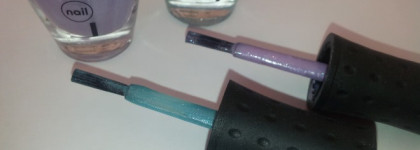 Если в городе лето - Nail look Blue marine и Bora bora