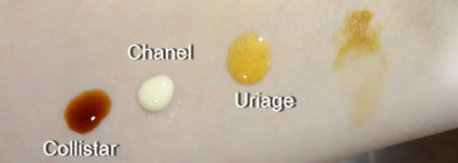 "Поцелуй солнца" от Collistar Face Magic Drops, Chanel Soleil Identite SPF 8, Uriage Bariesun Gelee Doree и Clarins Instant Smooth Self Tanning