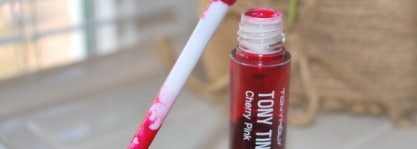 Губки для поцелуев с Tony Tint #1 Cherry pink от TоnyMoly