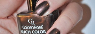 Осень на кончиках пальцев с Golden Rose Rich color  №33