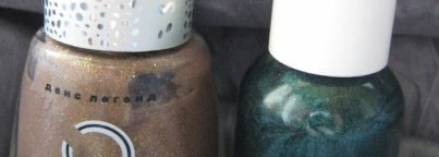 Прелестный дуэт Rio Nail Enamel №20 и Dance Legend №05 (Lucy`s Dream)