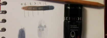 Sephora Dégradé Tye & Dye Blue Top Coat, или как ногти могут деградировать