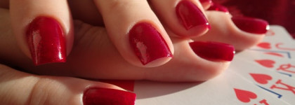 China Glaze Ruby pumps