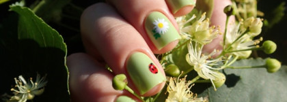 Milv Nail Lacquer 35 и слайдер-дизайн Milv S32