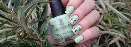 Jessica Custom Nail Colour 657 Viva la lime lights