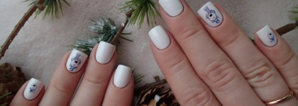 China Glaze Nail lacquer with hardeners 70255 White on white