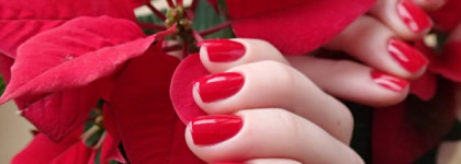 China Glaze Nail lacquer with hardeners 80520 Poinsettia