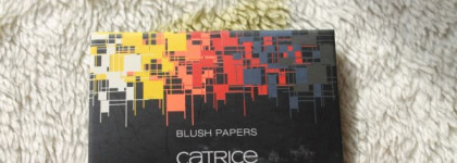 Компактные и удобные румяна Catrice geometrix "бумажные лепестки" blush paper