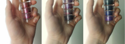 Весенняя коллекция 2017 рассыпчатых теней Sigil Inspired от  Tammy Tanuka "Дивный Цвет Медуницы"