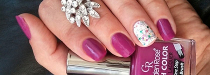 Малиновый коктейль Golden Rose Rich Color #14 с Golden Rose Jolly Jewels #115