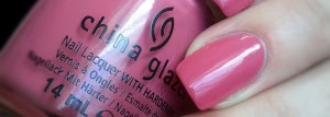 China Glaze Nail Lacquer #81192 - Life is rosy + дизайн