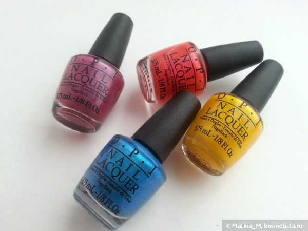 OPI Brazil Beach Sandies Liquid Sand Mini Collection