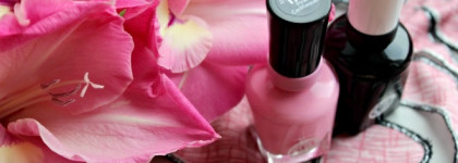 Sally Hansen Miracle Gel 170 Pink Cadillaquer + Miracle Gel 101 Top Coat