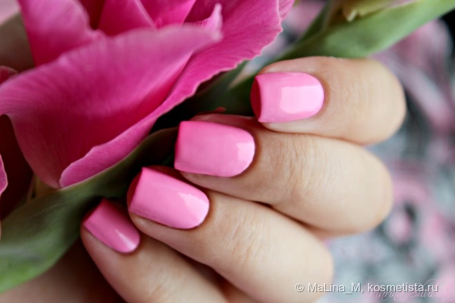 Sally Hansen Miracle Gel 170 Pink Cadillaquer + Miracle Gel 101 Top Coat