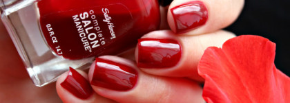 Sally Hansen Complete Salon Manicure 610 Red Zin
