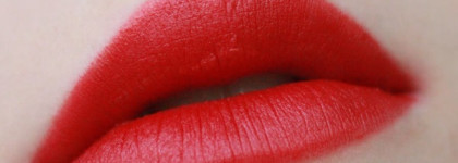 Красный бархат с Revlon Super Lustrous Lipstick Matte 006 Really Red