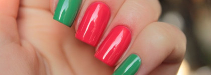 Revlon Parfumerie Scented Nail Enamel 015 Ginger Melon & 075 Lime Basil