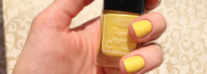 Chanel Le Vernis Nail Colour Mimosa # 577 или идеальный желтый