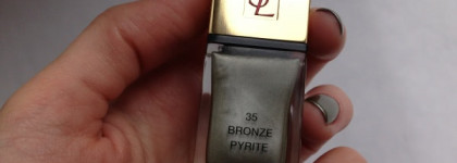 Yves Saint Laurent La Laque Couture Bronze Pyrite # 35 или расплавленный металл