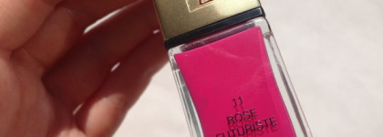 Yves Saint Laurent  La Laque Couture Rose Futuriste # 11 и Essence Colour and go  Go bold # 140. Славный дуэт или маленькая шалость