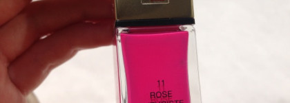 Yves Saint Laurent  La Laque Couture Rose Futuriste # 11 и Essence Colour and go  Go bold # 140. Славный дуэт или маленькая шалость