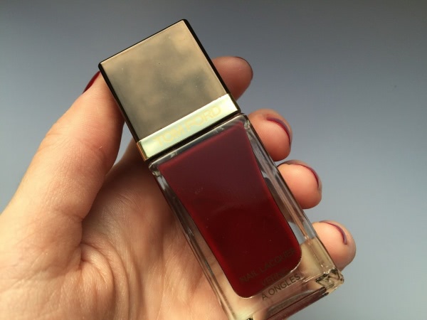 Tom Ford Nail Laquer # 16 Bordeaux Lust. Пост о том, как я 38 евро выкинула