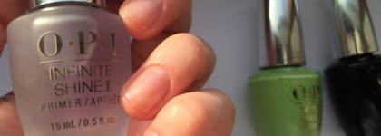 OPI Infinite Shine Gel Effects Lacquer System - OPI Infinite Shine 1 Primer , OPI Infinite Shine Lacquer 2 To The Finish Lime! и OPI Infinite Shine 3 Gloss