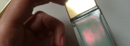 YSL Spring Boho Stones 2016 make up collection. YSL La Laque Couture # 69 Love Pink, YSL La Laque Couture # 70 Peace Green