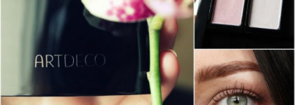 Artdeco eyeshadow matt "Matt smoky mauve #578" & "Matt light grey beige #514"