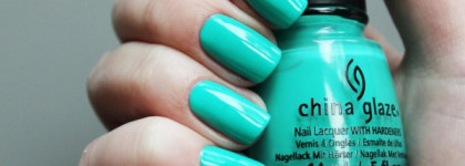 Недоразумения пост. Сhina Glaze nail lacquer With Hardeners 1219 "Keepin' it teal"